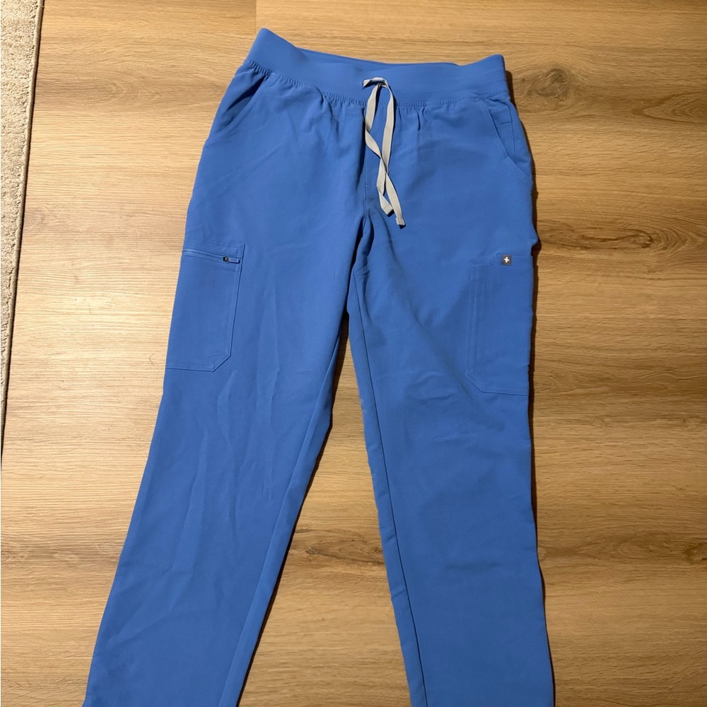 Figs Livingston Scrub Pant Ceil Blue